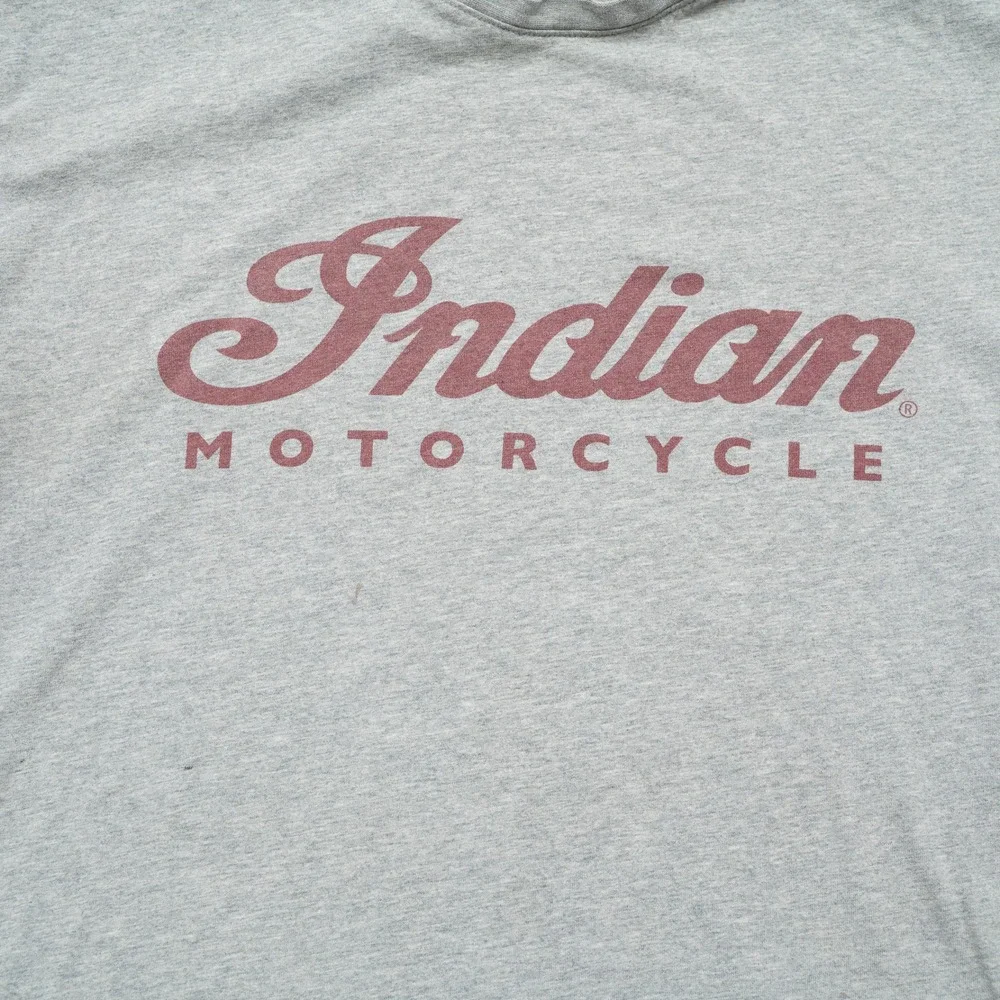 Indian Motorcycle Americas First Company EST 1901 T Shirt gray XL